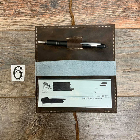 Checkbook Cover #6