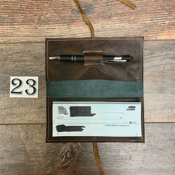 Checkbook Cover #23