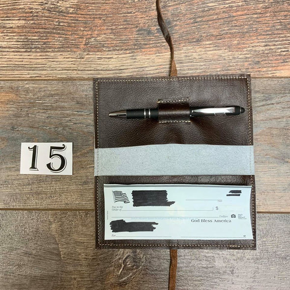 Checkbook Cover #15