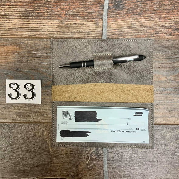 Checkbook Cover #33