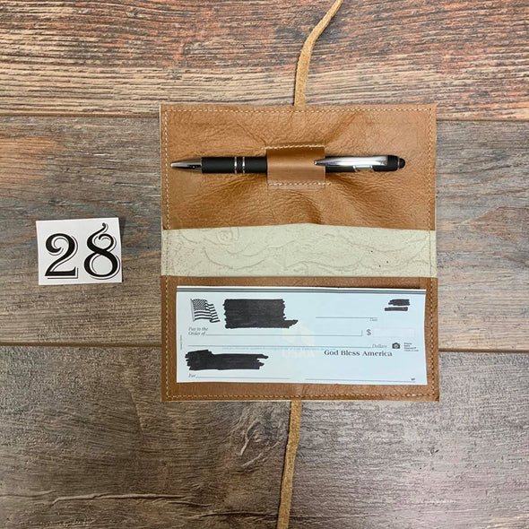 Checkbook Cover #28
