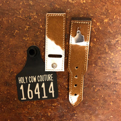 Calf Cowhide Apple Watch Band - Large #16414