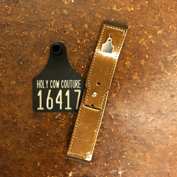 Calf Cowhide Apple Watch Band - Large #16417