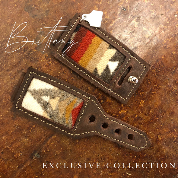 Brown Pendleton® Inlay Apple Watch Band (To ship Oct 28th)