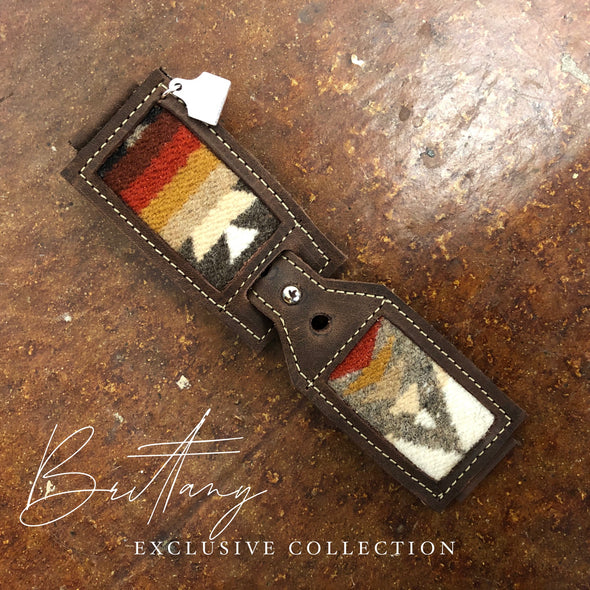 Brown Pendleton® Inlay Apple Watch Band