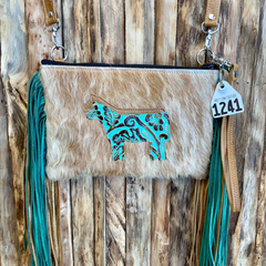 Ranch Hand - double two tone fringe #1241