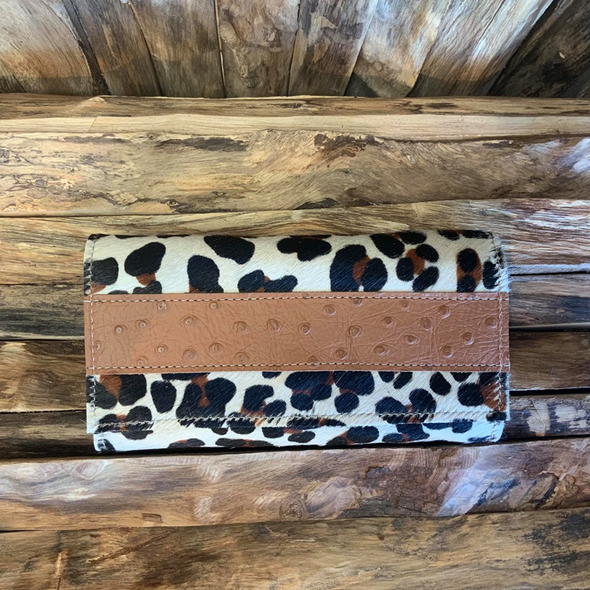 Bandit Wallet with Embossed Leather #1332