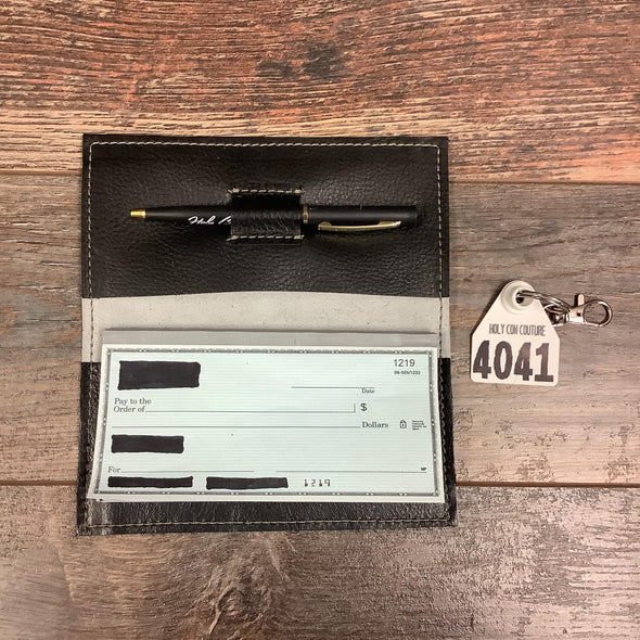Checkbook Cover - #4041