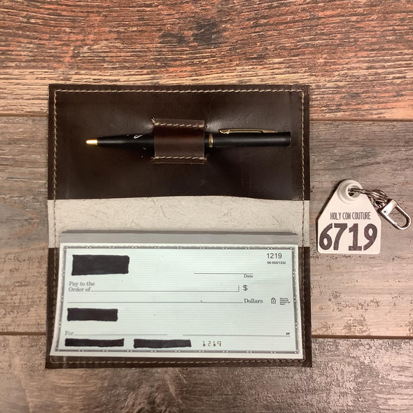 Checkbook Cover - #6719