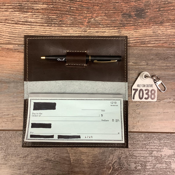 Checkbook Cover - #7038