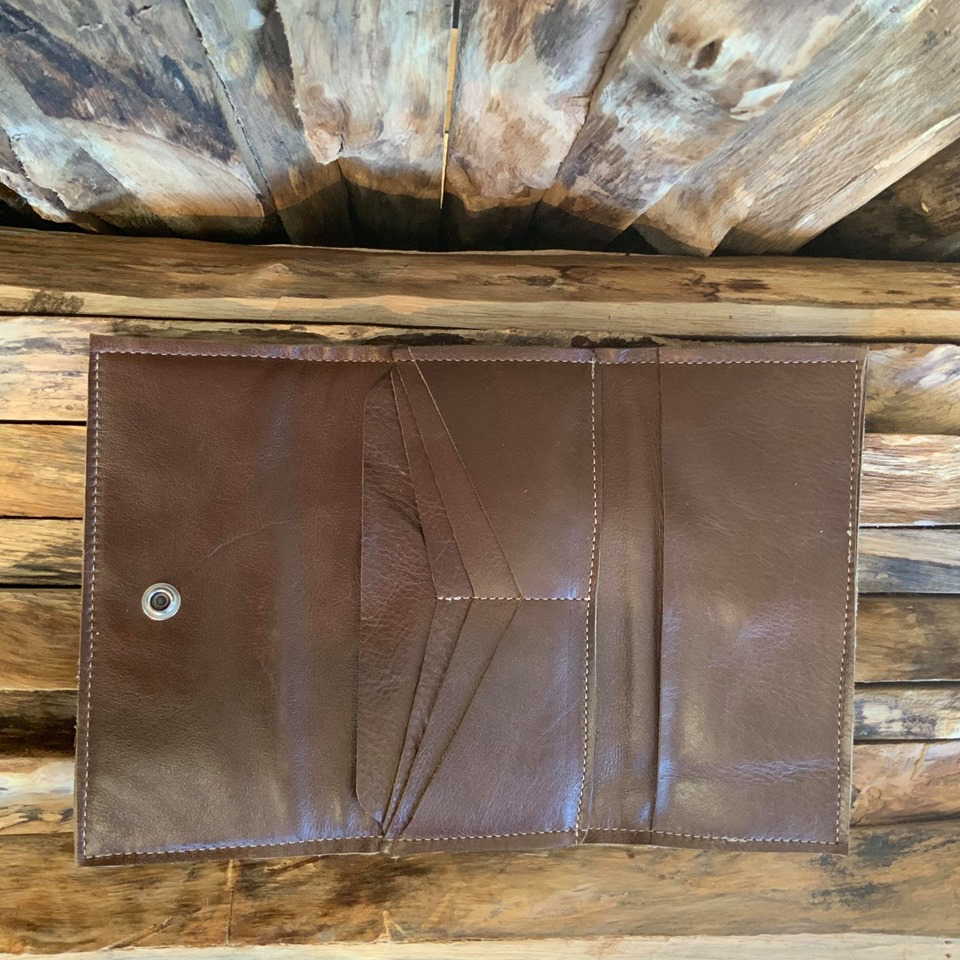 Bandit Wallet with Embossed Leather  #1341