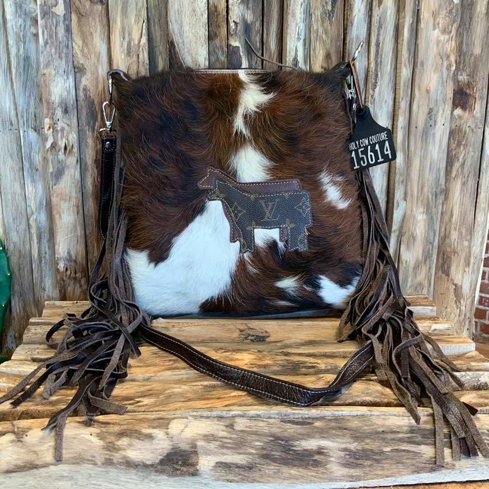 Crossbody  with LV cow # 15614
