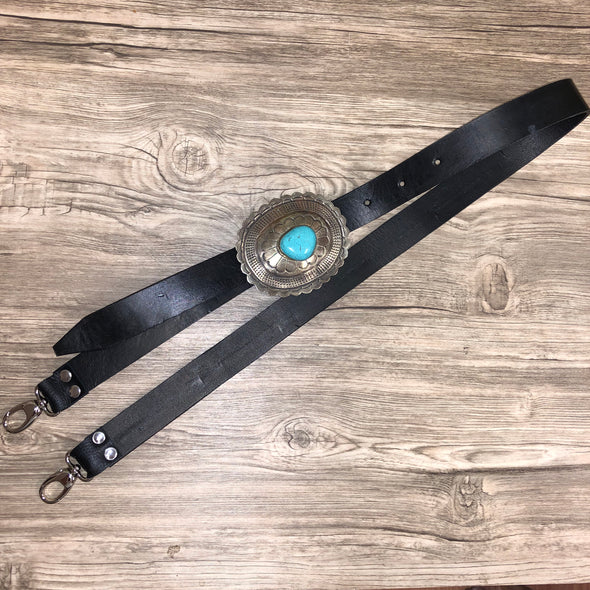 Black Belt Purse Strap