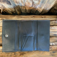 Bandit Wallet with Embossed Leather SALE  # 1301