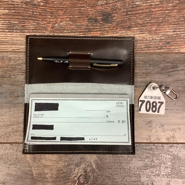 Checkbook Cover - #7087