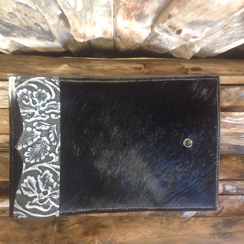 Bandit Wallet with embossed leather  #1329