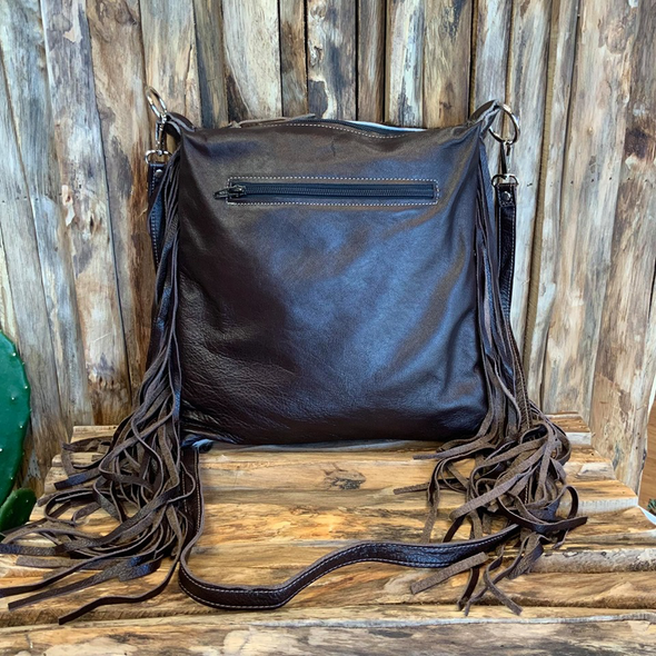 Crossbody  with LV cow # 15614