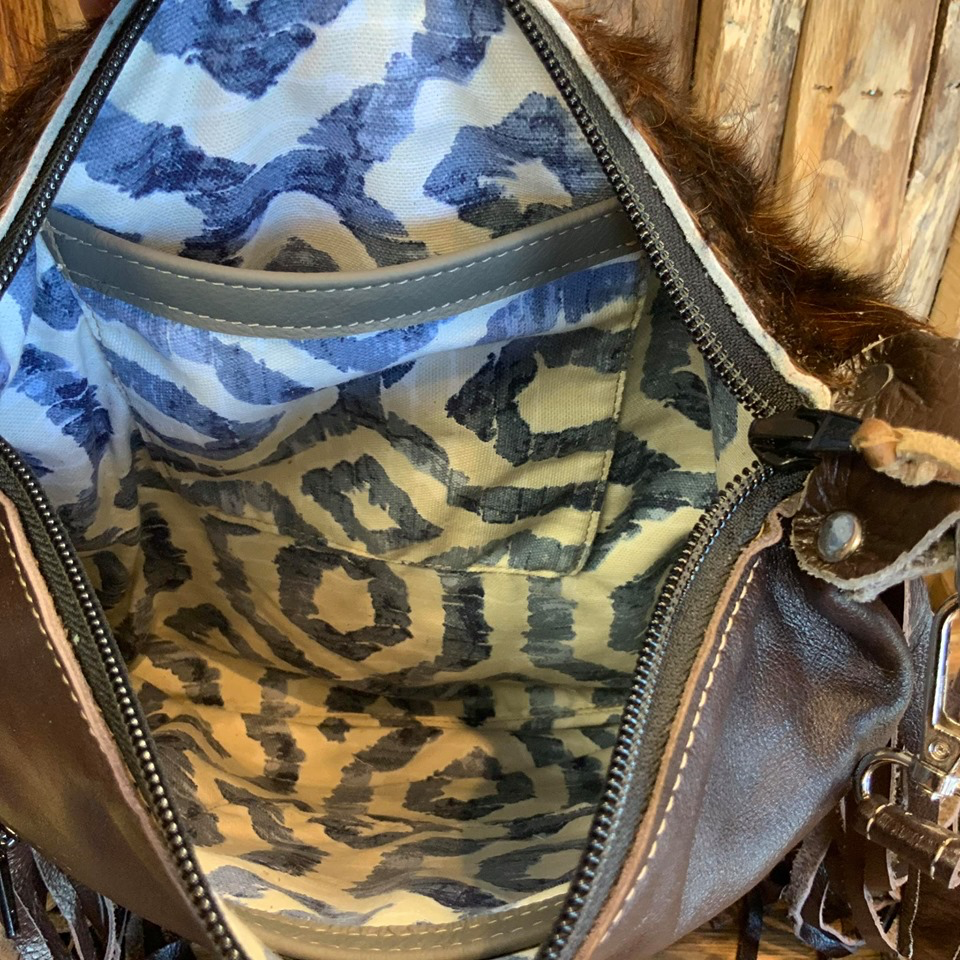 Crossbody  with LV cow # 15614
