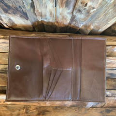 Bandit Wallet with Embossed Leather  #1351