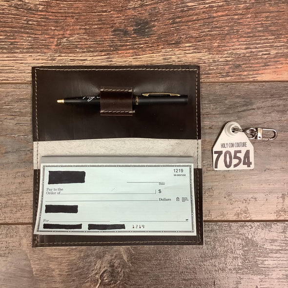 Checkbook Cover - #7054