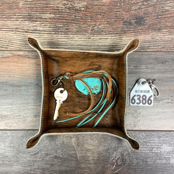 Cowhide Tray - #6386
